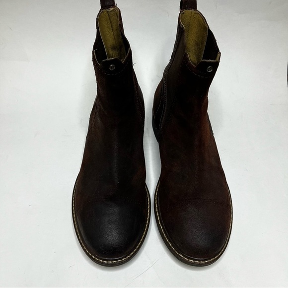 OluKai Makaloa Men's Brown Leather Boots With Rubber Soles Men's Size 10.5 - Picture 1 of 13